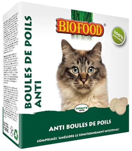 Biofood Anti-Hairball Treatment for Cats 100 Tablets