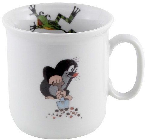 Thun Der Kleine Tasse Maulwurf mit Schaufel, Mehrfarbig