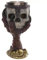 HAOSHA 3D Skull Goblet Stainless Steel Beer Mug Design Unicorn Wine Glass 200 Ml Cup Supplies, A