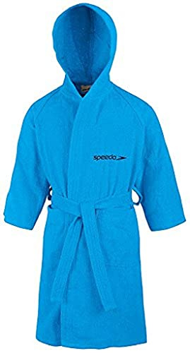 Speedo Microterry Junior, Accappatoio Bambino, Blu (Japan Blue), 4