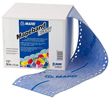 MAPEI Mapeband Easy - Cinta de goma para juntas impermeabilizar terrazas 10 m
