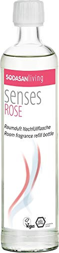 Sodasan Bio Raumduft senses Rose Nachfüller (6 x 500 ml)