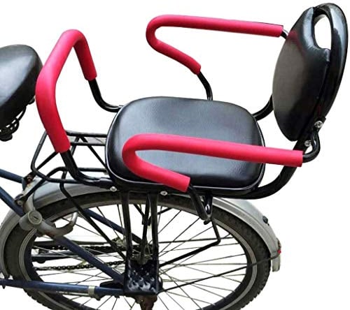 KKPW Fahrrad Elektrofahrrad Hinten Kindersitz Mountainbike Fahrrad Baby Kindersitz mit hoher Barriere