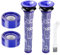 Covienapp Filtre pour Dy-son V8, filtres de Rechange aspirateur pour Dy-son V7, V8 Animal Absolute Motorhead, 2 post-filtres HEPA et 2 pré-filtres, remplacez les pièces 965661-01 et 967478-01