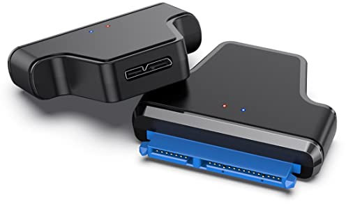 chenyang Adattatore da SATA a USB Micro USB 3.0 a 2,5 pollici SATA Hard Drive Convertitore Esterno Adattatore per SSD/HDD Trasferimento Dati Supporto UASP