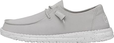 Hey Dude Damen Wendy Slub Canvas Moccasin, Hellgrau, 39 EU