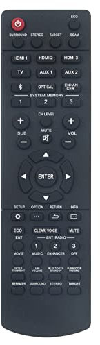 FSR141 ZK60890 Replaced Remote Control fit for Yamaha Digital Sound Projector Sound Bar YSP-2500 YSP-CU2500 NS-WSW120