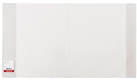 NEU BRUNNEN Buchschoner aus PVC 295x595mm