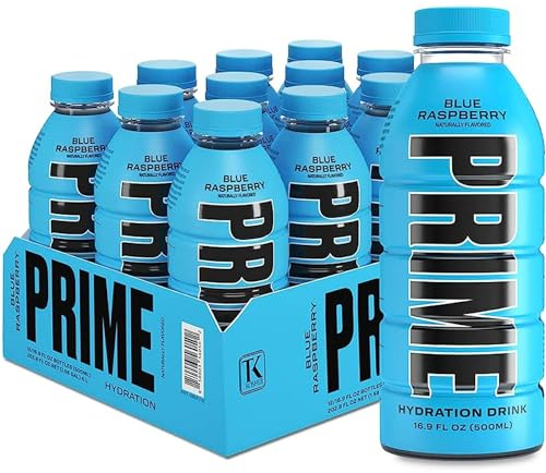 Prime Hydration Drinks Blue Raspberry 12x500ml