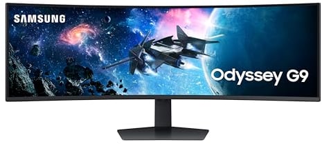 Samsung LS49CG954EUXXU Odyssey 49 Curved Gaming Monitor - VA, 5120x1440, HDMI 2.1, 1ms, 240Hz