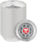 LATERN 100 Pezzi 18CM Vassoi Rotondi del Foglio di Alluminio, 720ml Vassoi per Arrosti Usa e Getta Sicuro per Forno eIl Congelatore Contenitori per Alimenti per Cottura al Forno Servendo Porta Via