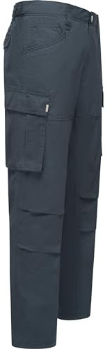 Ragwear Herren Cargohose Lange Hose Stoffhose mit großen Taschen Merly Long YOUMODO Dark Grey Gr. 32