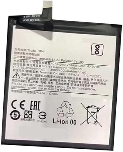 Bestome Ersatz Akku Kompatibel mit BP41 Mi 9T Red-mi K20 M1903F10G 1ICP6/62/70 3.85V,3900mAh/15Wh