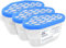 Aquafloow Deshumidificador 400 ml, Antihumedad Habitación 3 Piezas | Neutralizador de Olores, Absorbente de Humedad para Cocina, Armario, Baño, Estudio, Ropa
