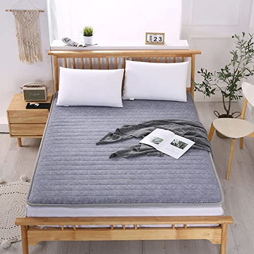 Generisch MatratzeJapanische FutonMatratzen Bodenmatratze Zusammenklappbar Futon Matratze Japanisches Faltende Matratze Boden Matte AntiRutsch Und Atmungsaktive Grün 180x200cm (71x79in)