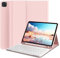 GKABXY Funda con teclado para iPad Pro 4, Pro 3ª y Pro de 2ª generación, magnética, extraíble, teclado inalámbrico Bluetooth y soporte folio, funda con soporte para lápiz para iPad Pro de 11 pulgadas,