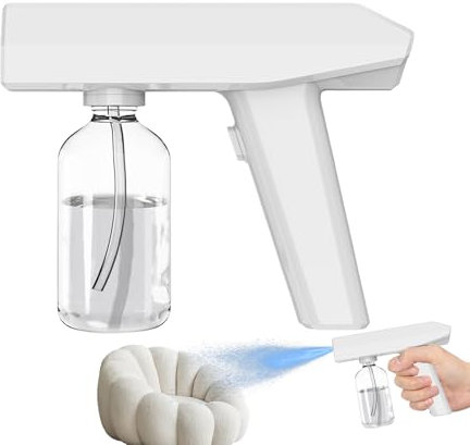 Handzerstäuber – 250 ml wiederaufladbare Sprühflasche für drinnen und draußen | Tragbarer elektrischer Vernebler für Auto, Haushalt, Schlafzimmer und Arbeitszimmer, Desinfektionssprühpistole mit feine