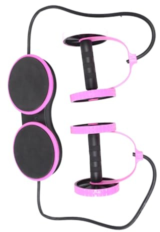 Alipis Abdominal Trainer mit Abnehmbarem Zugseil Multifunktionales Fitnessgerät für Beine Arme Verstellbares Widerstandsband Effektives Bauch Po workout