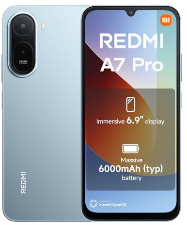 XIAOMI REDMI A7 Pro Smartphone 4+128GB,Blu,Display immersivo 6,9