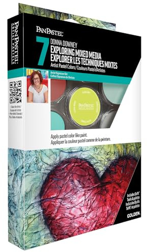Panpastel Entdecken Sie den Mix Media mit Donna Downey Set Découvrez le Mix Media 1