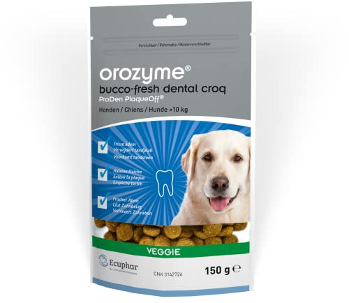 ecuphar Orozyme® Bucco-Fresh Dental Croq für Hunde groß - 150g
