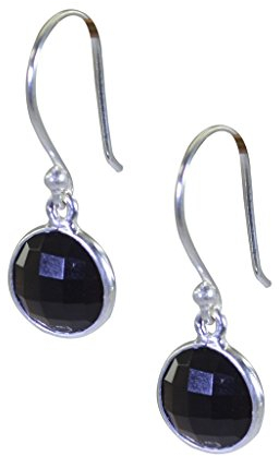 RIYO braun 925 Sterling Silber Rauchquarz Ohrring extravaganten Online-Juwelier sesqu-76031