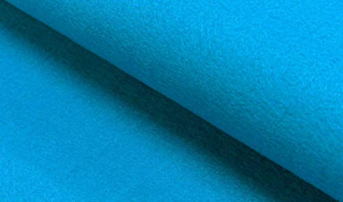 FABRICS-CITY TÜRKIS BASTELFILZ FILZ STOFF 100CM~4MM~ FILZSTOFF STOFFE, 4277