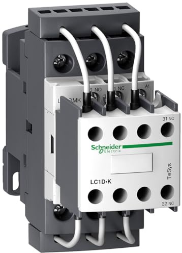 Schneider Electric TeSys LC1D.K capacitor duty contactor - 3P - 25 kVAR - 415 V - 230 V AC coil