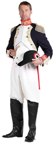 Thetru Kostüm General Napoleon Uniform Französischer Kaiser Fasching (L)