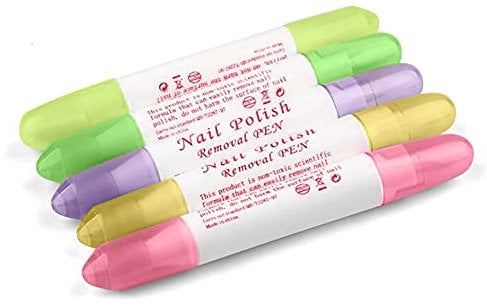 NAIL CORRECTOR PEN POLISH REMOVER VARNISH PENS CORRECTION NAIL ART KIT SET (3PCS)