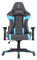 Oversteel - ULTIMET Sedia da gaming professionale, tessuto traspirante, braccioli 2D, altezza regolabile, schienale reclinabile a 180°, pistone a gas classe 3, fino a 120 kg, colore Blu