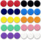 Qualsen 30 Piezas Imanes Nevera Multicolores，Imanes Potentes，Imanes Pizarra Mgnetica，Iman Nevera，Imanes para Pizarra Magnetica Blancas Pizarra Magnetica Nevera Oficina, Escuela (10 Colores)