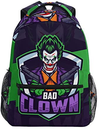 KAAVIYO Joker Elektronischer Sportjoker Studentenrucksack Kinderrucksack Büchertasche Schülerrucksack Laptop Rucksäcke für die Reise Teen Mädchen Jungs