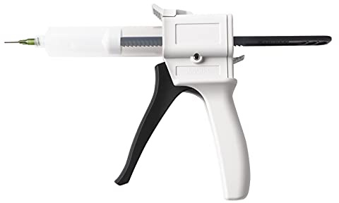 Caulking Gun,Deosdum Glue Gun 30Ml Dispenser Glue Gun Plastic Manual Single Tube Handle Tool for Pressing Squeezing Siligun Caulking Gun