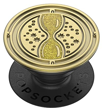 PopSockets Phone Grip with Expanding Kickstand, Adhesive Grip, Harry Potter - Enamel Time Turner