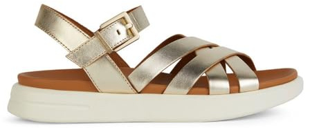Geox Damen D XAND 2S B Sport Sandal, LT Gold, 42 EU