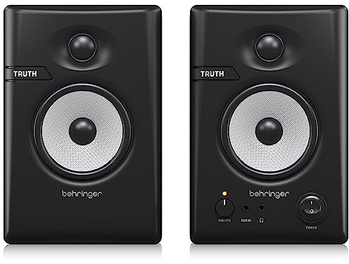 Behringer Truth - Monitor de Estudio Alimentado de 3.5 Pulgadas con Bluetooth