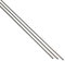 Lot de 3 tiges à souder d'argent L-Ag55Sn - Diamètre : 1 mm - Longueur : 500 mm - Pour braser 55 % d'argent