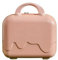 Generisch Mini valise rigide pour bagage à main Rose, Rose, Valise pour enfant