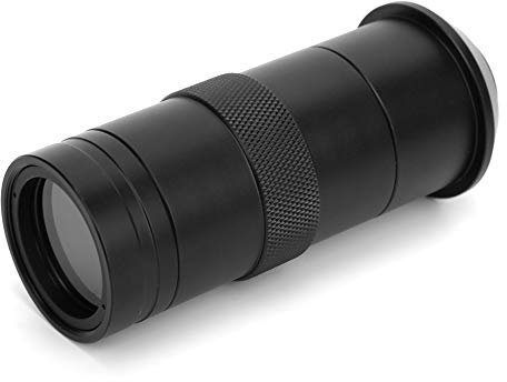 Akozon 100x Ingradamento Digitale, Fotocamera Microscopio 100x C Monte Zoom Microscopi dell'amico a Occhio e Attrezzatura per Ingrandimento per Ingrandimento per Macchine Ecistica