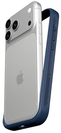 RhinoShield Handyhülle kompatibel für [iPhone 17 Pro Max] | Mod NX - Modulares Case ohne Backplate, Schlankes Design, Stoßfest mit militärischem Fallteststandard - Marineblau
