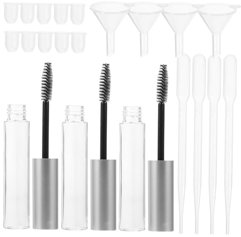 VICASKY 32stücke Leere Mascara-tuben Diy Wimperntusche-flaschen Mit Pipetten Und Kleinen Trichtern Für Umfüllen