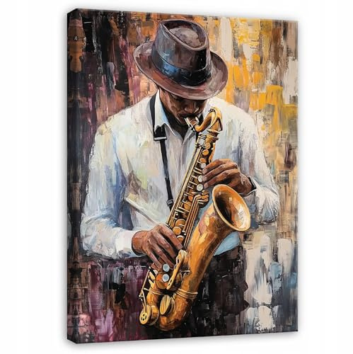WallArena Leinwand Bilder 70x100 cm | Mann, Leinwandbilder, Bild auf leinwand, Format: 70x100 cm (BxH) - einteilig auf Canvas Leinwand. Das Leinwand