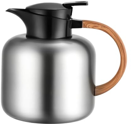 Carafe D Eau De Chevet - Poignée Anti-Dérapant Isolée | Carafe Thermique Café Pour Liquides Chauds,Pour Boissons Chaudes Froides Jus Thé Maison Bureau Appartement Fête Restaurant Commercial Camping