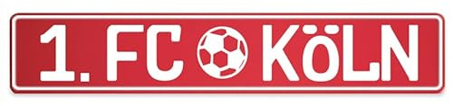 Funschild | Fussballverein (1. FC Köln)