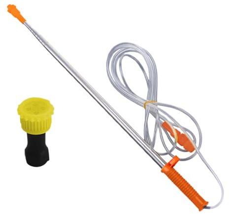 Austausch Des Sprühstabs Pumpensprühstab 50-260cm Edelstahl Teleskop Sprühstabs Mit Adapter Sprüher Aufsatz Für Elektrische Manuelle Sprühgeräte Für Obstbäume In Großer Höhe Wassersprühstab Für Garten