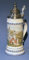 Zimmermann Bierseidel Bier-Krug Schloß Neuschwanstein Ratsherrenseidel mit Façonspitzdeckel 0,5l