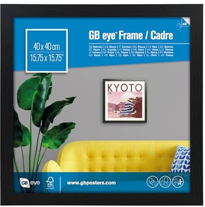 GB EYE LTD (Backorder Account) Frame, Wood, Black, 0 cm