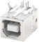 sourcing map USB 2,0 stampante femmina a 4 pin 90 Degree connettore per Computer