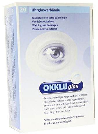 OKKLUGLAS Uhrglasverband 20 St Verband